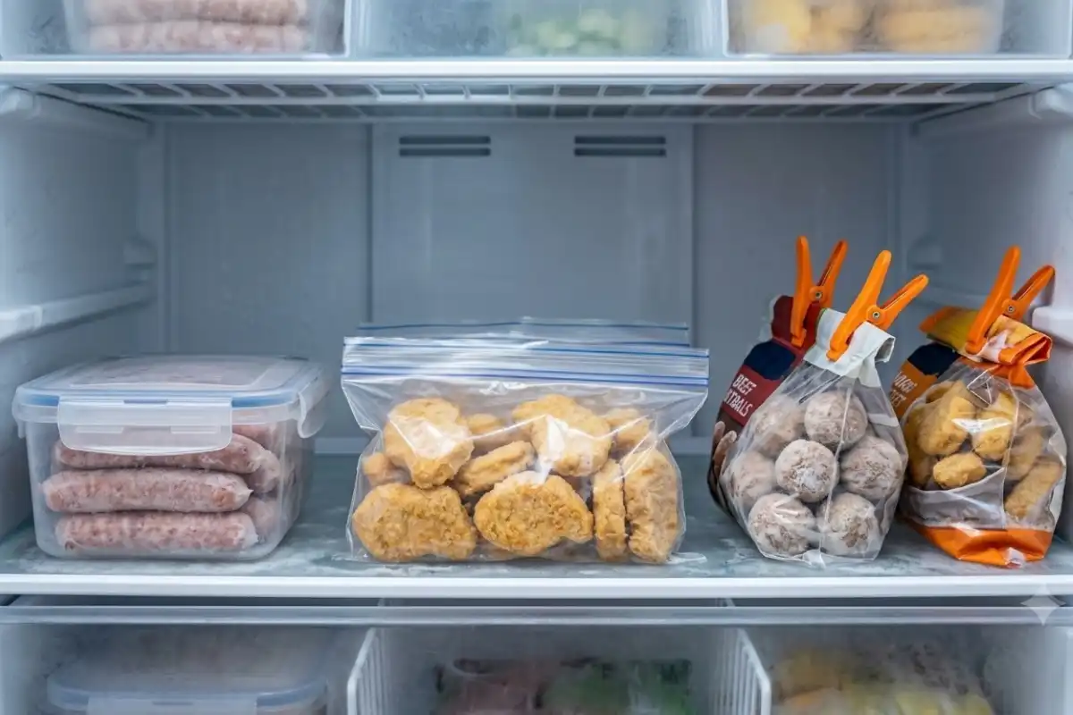 Cara menyimpan sosis, nugget, dan bakso yang sudah dibuka di freezer