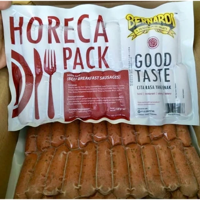 Kemasan Sosis Bernardi 1 Kg