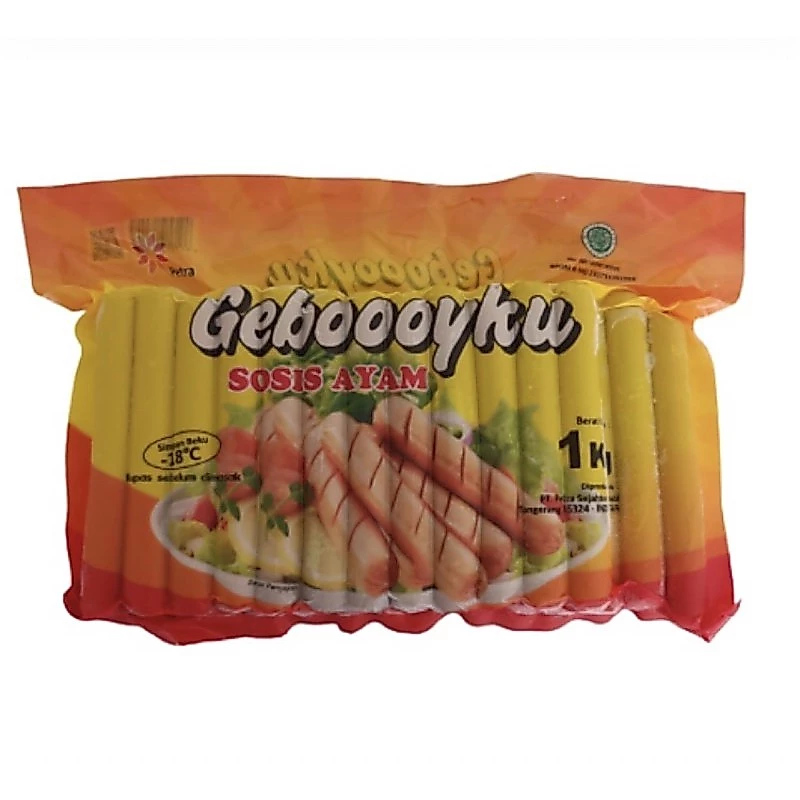 Kemasan Sosis Geboyku 1 Kg