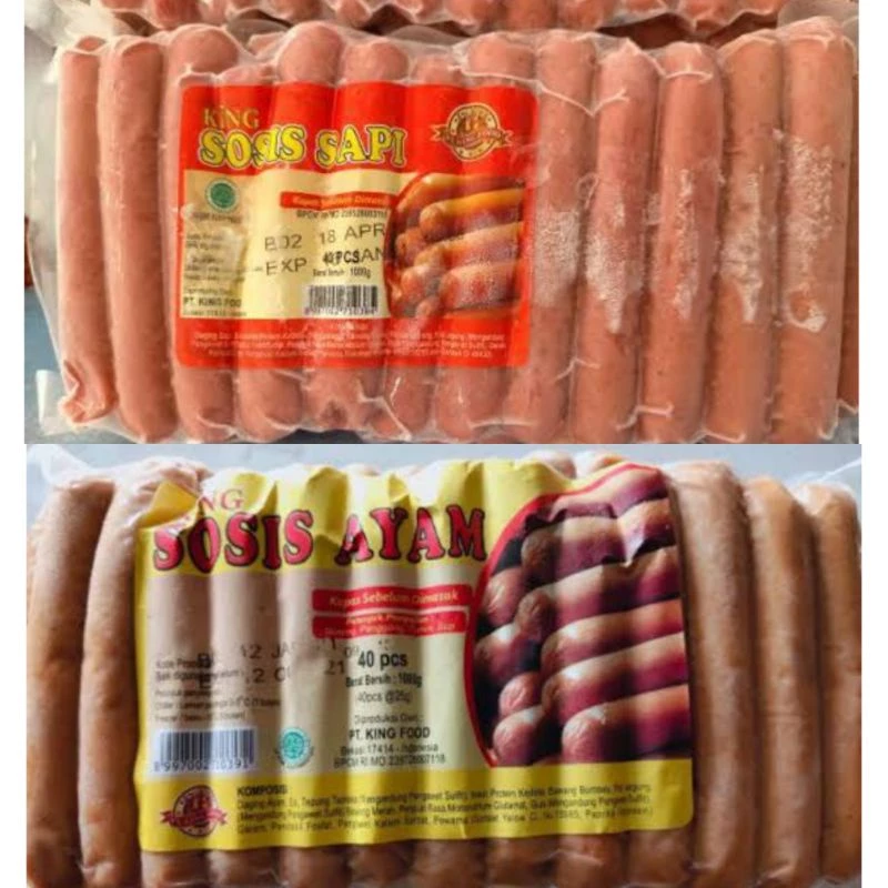 Kemasan Sosis Kingfood 1 Kg