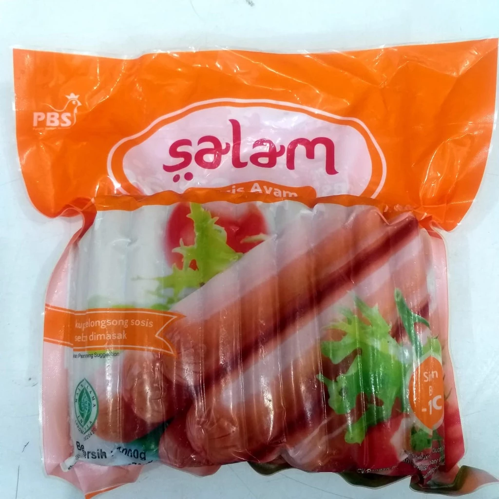 Kemasan Sosis Salam 1 Kg