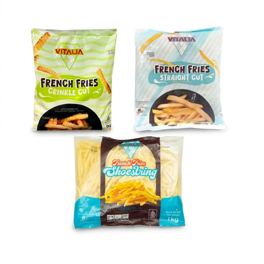 Kemasan Vitala kentang frozen