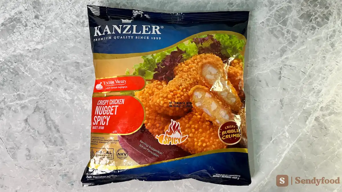 Kanzler Nugget Spicy 450 gr kemasan depan